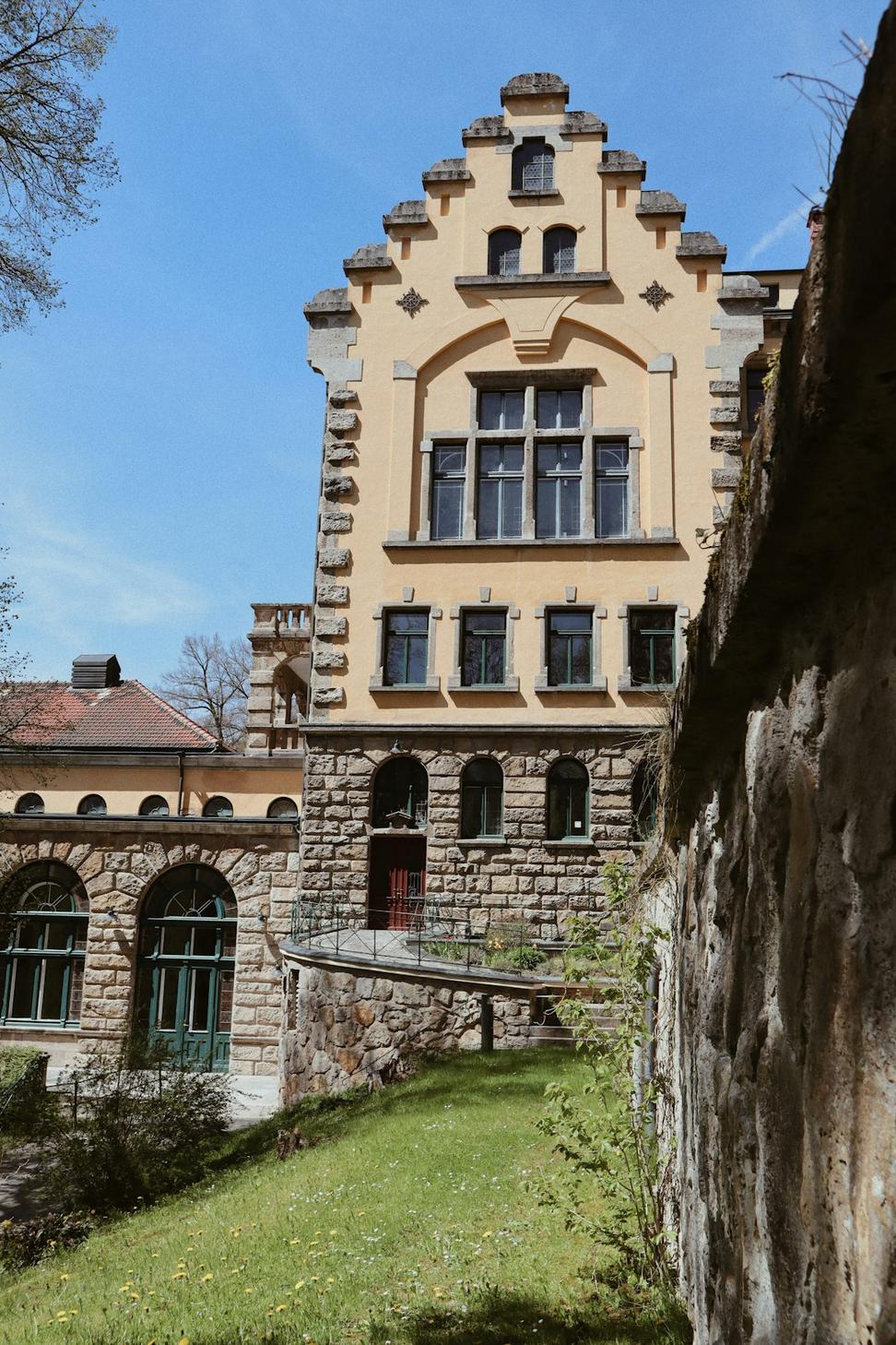 Restored building